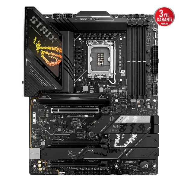 Asus Rog Strix Z890 H Gaming Wifi 9066mhz Oc Ddr5 Soket Lga1851 M 2 Hdmi Dp Atx Anakart 4