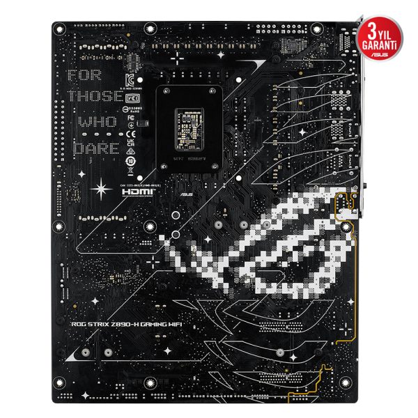 Asus Rog Strix Z890 H Gaming Wifi 9066mhz Oc Ddr5 Soket Lga1851 M 2 Hdmi Dp Atx Anakart 5