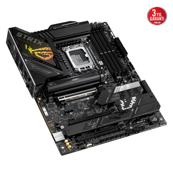 Asus Rog Strix Z890 H Gaming Wifi 9066mhz Oc Ddr5 Soket Lga1851 M 2 Hdmi Dp Atx Anakart 9