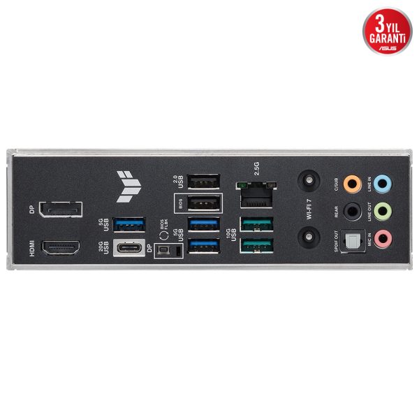 Asus Tuf Gaming B860 Plus Wifi 8666mhz Oc Ddr5 Soket Am5 M 2 Hdmi Dp Atx Anakart 9