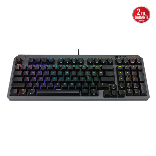 Asus Tuf Gaming K3 Rd Tr Gen Ii Red Switch Kablolu Turkce Rgb Optik Mekanik Gaming Klavye Y3