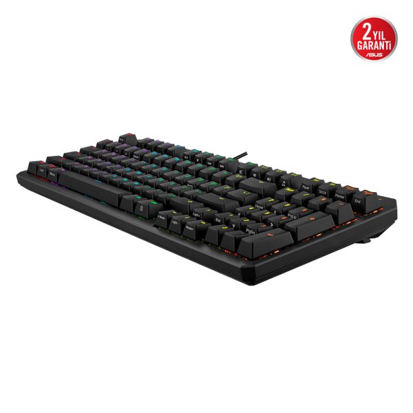 Asus Tuf Gaming K3 Rd Tr Gen Ii Red Switch Kablolu Turkce Rgb Optik Mekanik Gaming Klavye Y6