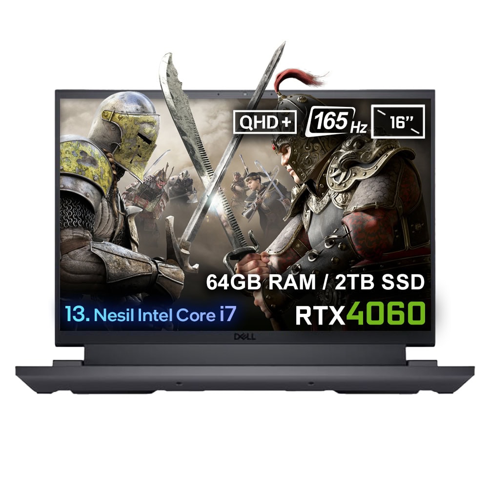 Dell Gaming G16 7630 G167630005uv9 Intel Core I7 13650hx 64gb Ddr5 2tb Ssd Rtx4060 8gb 16 Inc 165hz Qhd Ubuntu Gaming Laptop