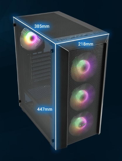 FSP CMT218 Gaming Kasa hh2