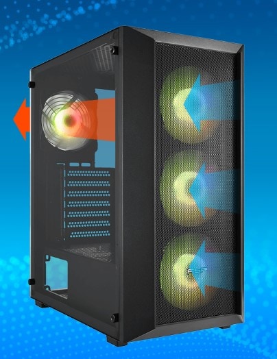 FSP CMT218 Gaming Kasa hh3