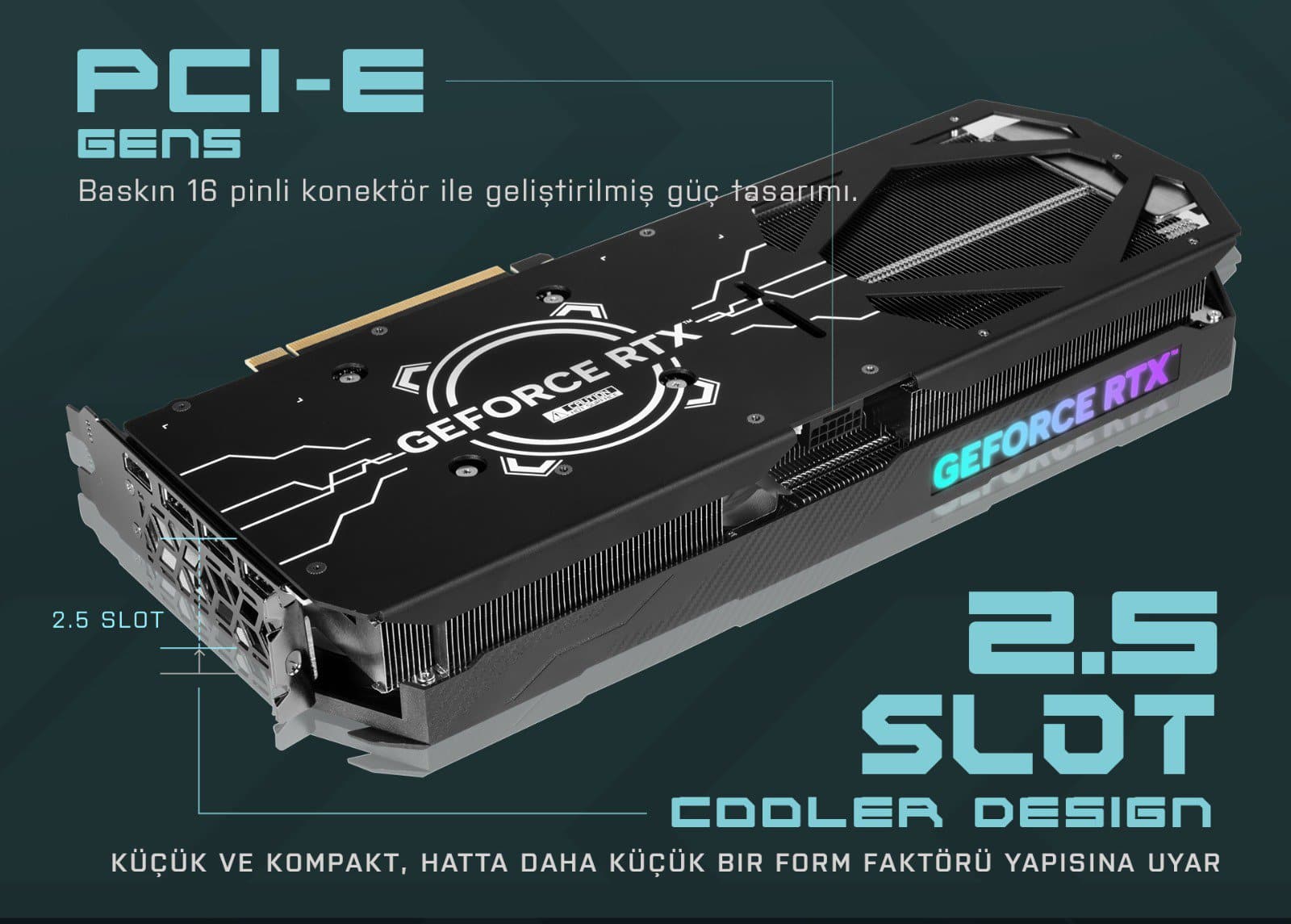 Galax Geforce Rtx 4070 Ti Super Ex Gamer 1 Click Oc V2 16gb Gddr6x 256 Bit Dlss 3 Ekran Kartı (47uzm6md7jdl) H5