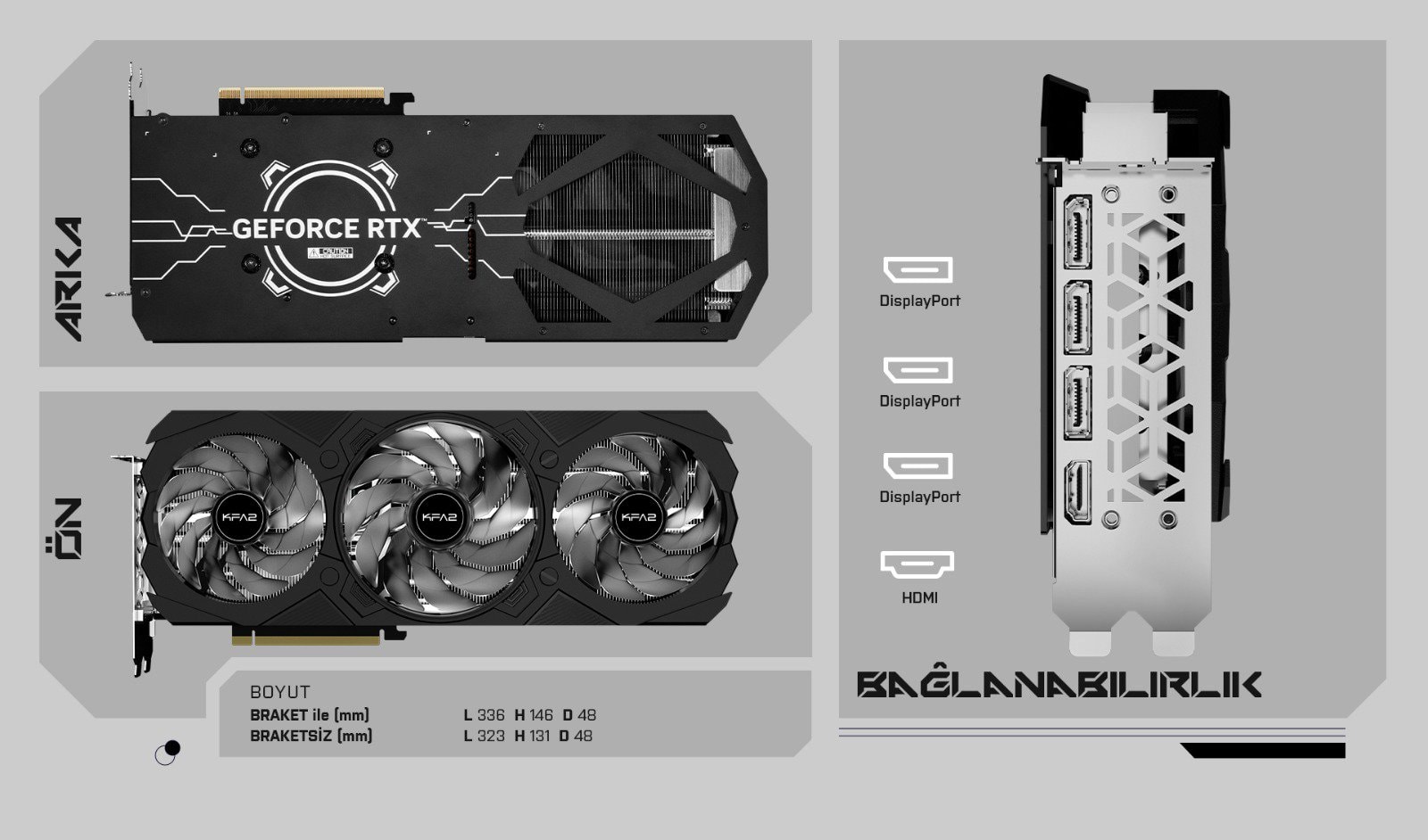 Galax Geforce Rtx 4070 Ti Super Ex Gamer 1 Click Oc V2 16gb Gddr6x 256 Bit Dlss 3 Ekran Kartı (47uzm6md7jdl) H7