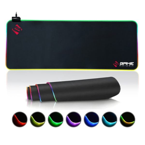 Gameraider Xl Rgb Kaydirmaz Kaucuk Taban 80x30 Cm Mikrofiber Mousepad 3