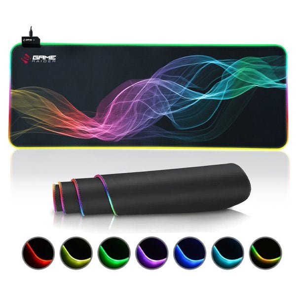 Gameraider Xxl Rgb Kaydirmaz Kaucuk Taban 90x40 Cm Mikrofiber Mousepad 3
