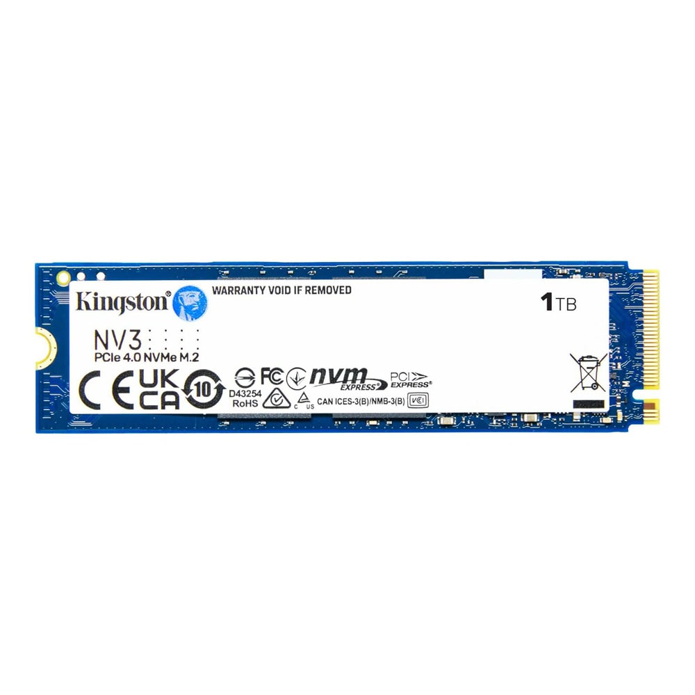 Kingston Nv3 1tb Nvme Pcie 4 0 Okuma 6000mb Yazma 4000mb M 2 Ssd Snv3s 1000g 1