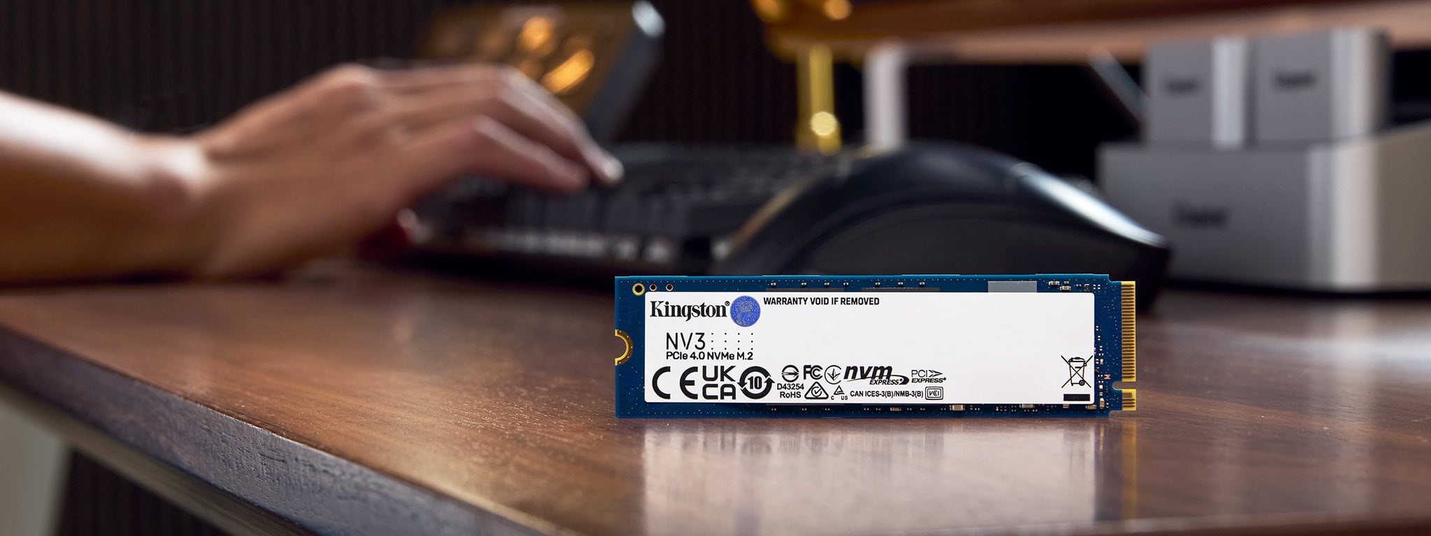 Kingston Nv3 4tb Nvme Pcie 4.0 Ssd (snv3s 4000g) H1
