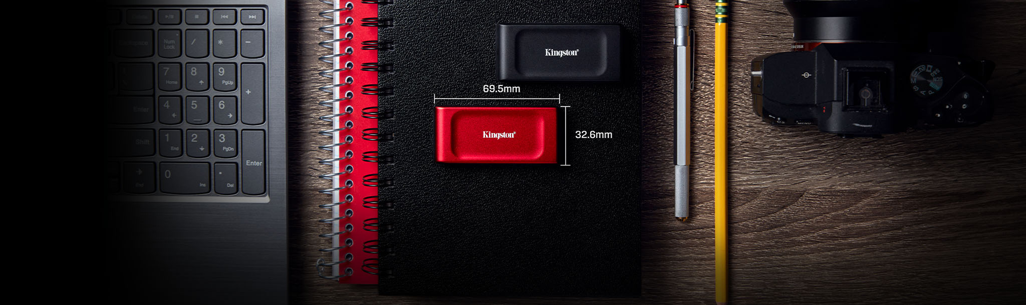 Kingston Xs1000 2tb Red External Usb 3.2 Gen 2 Taşınabilir Ssd (sxs1000r 2000g) H2