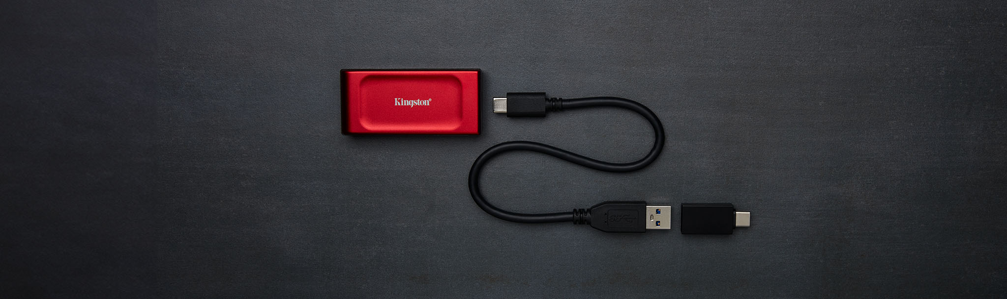 Kingston Xs1000 2tb Red External Usb 3.2 Gen 2 Taşınabilir Ssd (sxs1000r 2000g) H4