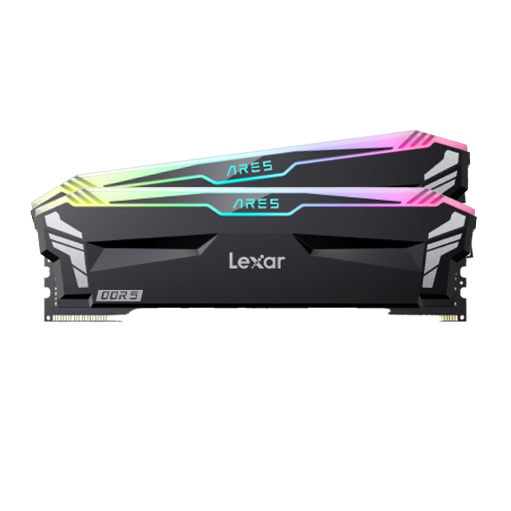 Lexar Ares Rgb 32gb 2x16gb 7200mhz Cl34 Intel Xmp 3 0 Amd Expo Ddr5 Heatsink Siyah Ram Ld5u16g72c34la Rgd 1
