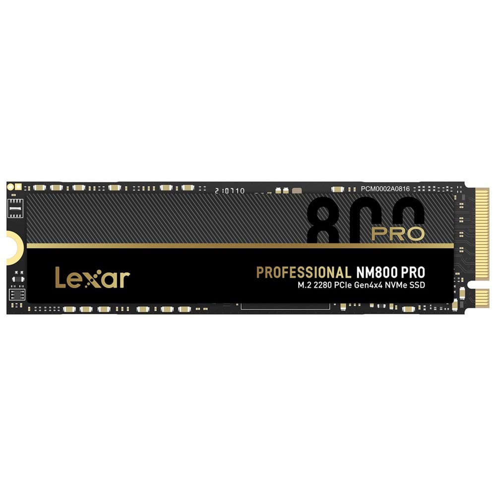 Lexar Professional Nm800 Pro 1tb Nvme Pcie Gen4 X4 Okuma 7500mb Yazma 6300mb M 2 Ssd Lnm800p001t Rnnng 1