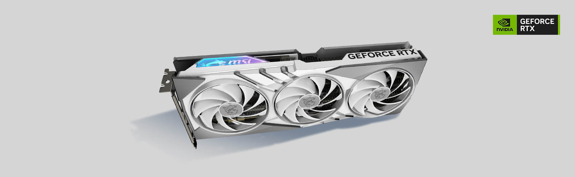 MSI GeForce RTX 4070 Gaming X Slim 12GB Beyaz Ekran Kartı h1