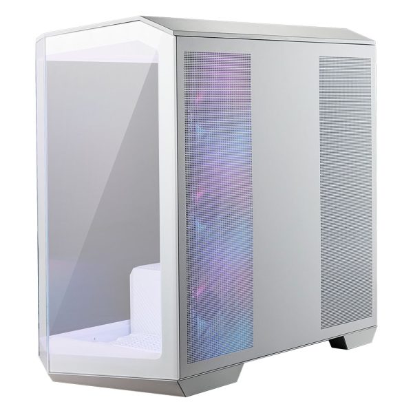 Msi Mag Pano M100r Pz Argb Temperli Cam Usb 3 2 Panoramik Micro Atx Tower Beyaz Gaming Kasa 6