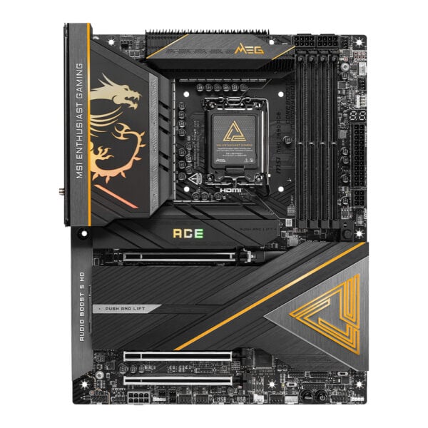 Msi Meg Z890 Ace 9200mhz Oc Ddr5 Soket Lga1851 M 2 Hdmi Atx Anakart 2