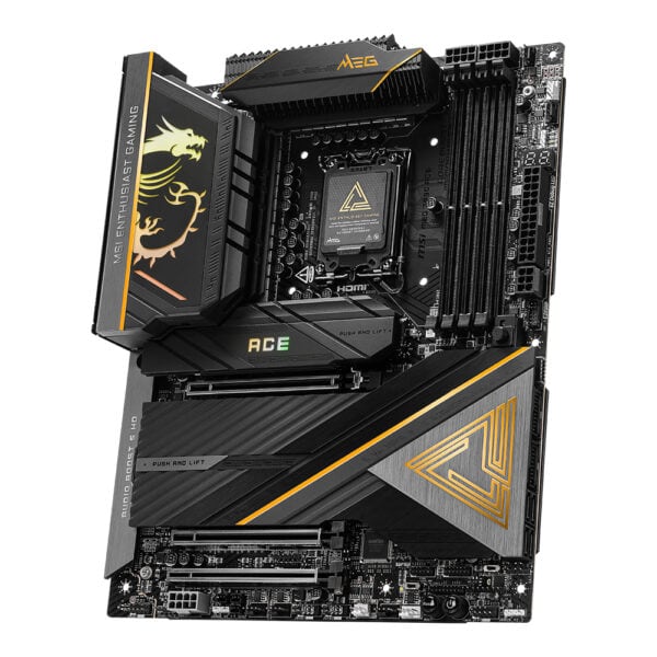 Msi Meg Z890 Ace 9200mhz Oc Ddr5 Soket Lga1851 M 2 Hdmi Atx Anakart 4