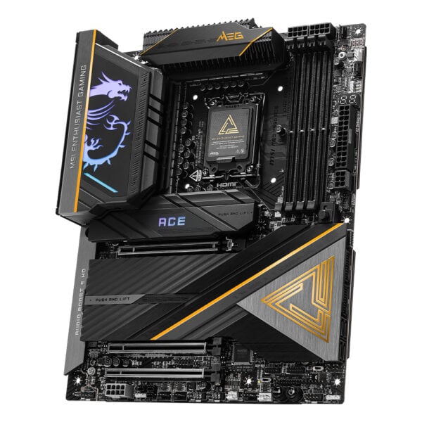 Msi Meg Z890 Ace 9200mhz Oc Ddr5 Soket Lga1851 M 2 Hdmi Atx Anakart 5