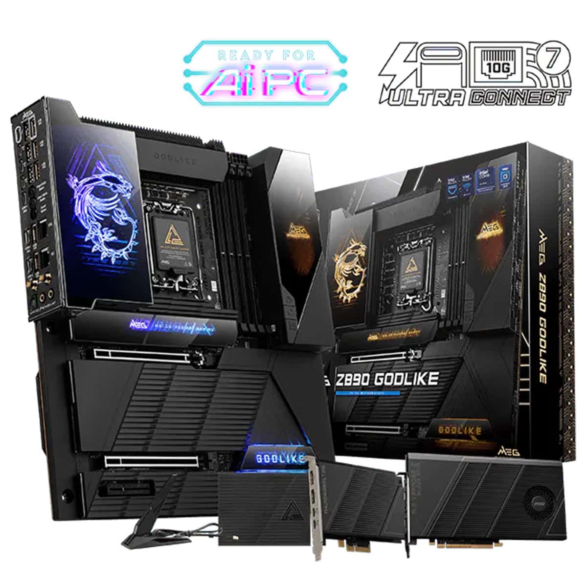 Msi Meg Z890 Godlike 9200mhz Oc Ddr5 Soket Lga1851 M 2 Thunderbolt 4 E Atx Anakart Fc1