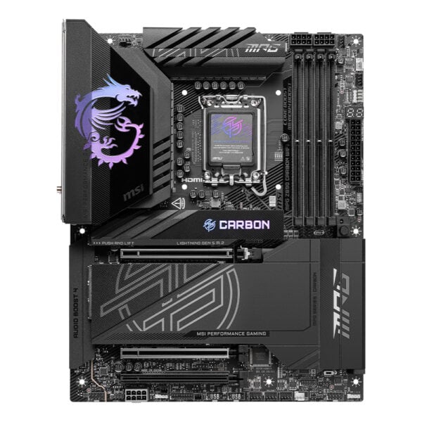 Msi Mpg Z890 Carbon Wifi 9200mhz Oc Ddr5 Soket Lga1851 M 2 Hdmi Atx Anakart 2