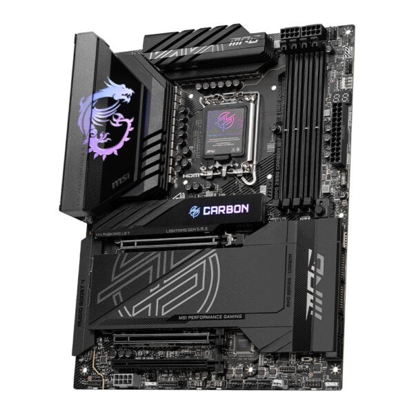 Msi Mpg Z890 Carbon Wifi 9200mhz Oc Ddr5 Soket Lga1851 M 2 Hdmi Atx Anakart 3