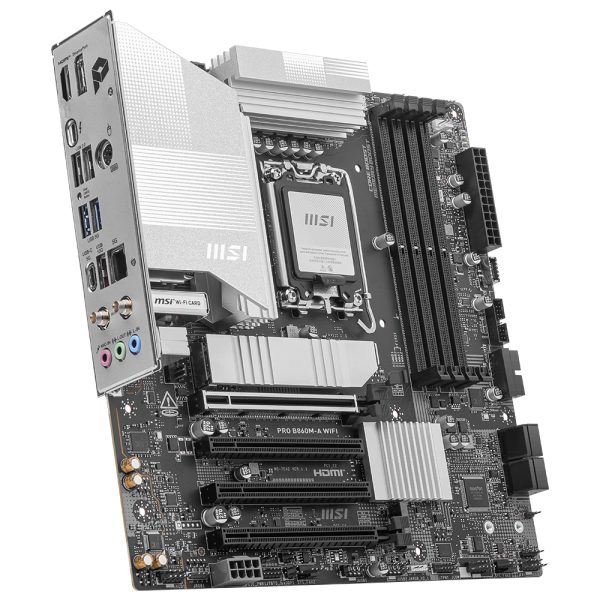 Msi Pro B860m A Wifi 8600mhz Oc Ddr5 Soket Lga1851 M 2 Hdmi Dp Thunderbolt Matx Anakart 4