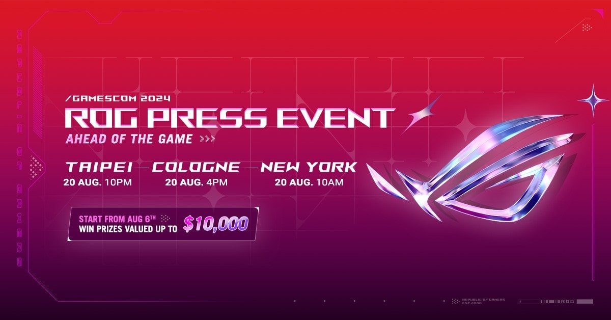 Oyunun Otesinde Asus Republic Of Gamers Yeni Urunleri Duzenleyecegi Etkinlikleri Ve Odullu Kampanyalariyla Gamescom 2024te