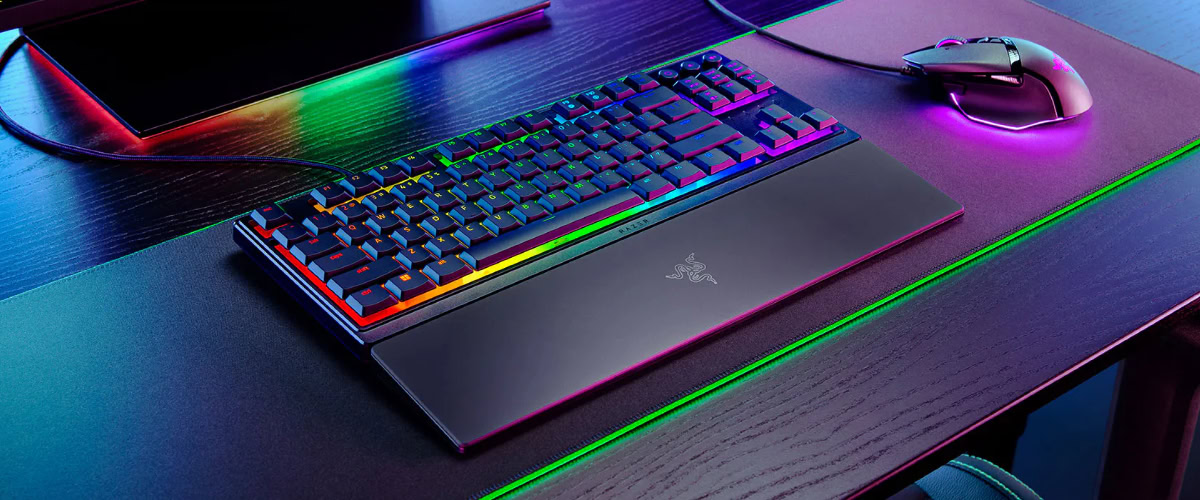 Razer Ornata v3 TKL Membrane RGB Kablolu Türkçe Gaming Klavye (RZ03-04881700-R3L1) h1