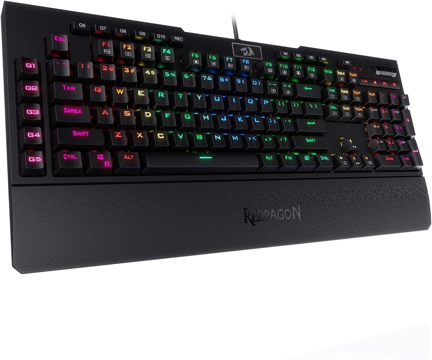 Redragon Brahma K586rgb Blue Switch Optik Mekanik Türkçe Kablolu Gaming Klavye H1