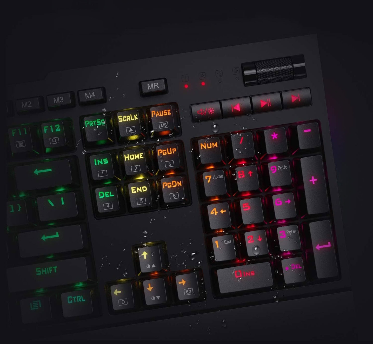 Redragon Brahma K586rgb Blue Switch Optik Mekanik Türkçe Kablolu Gaming Klavye H3