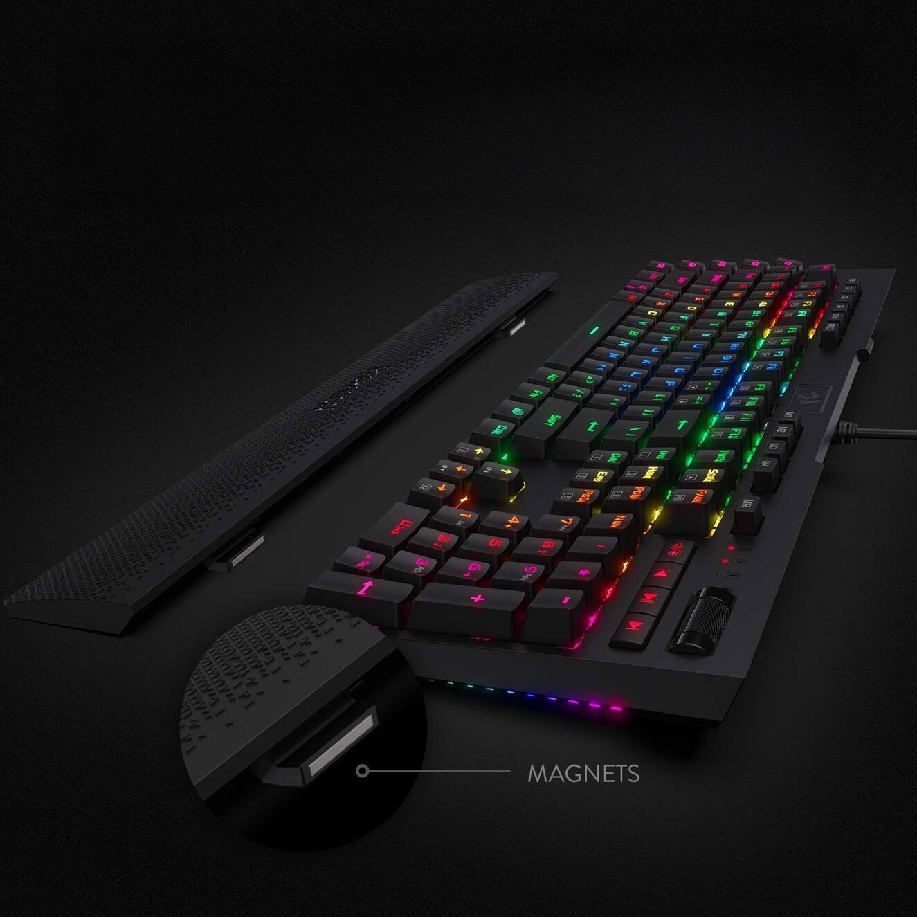 Redragon Brahma K586rgb Blue Switch Optik Mekanik Türkçe Kablolu Gaming Klavye H6