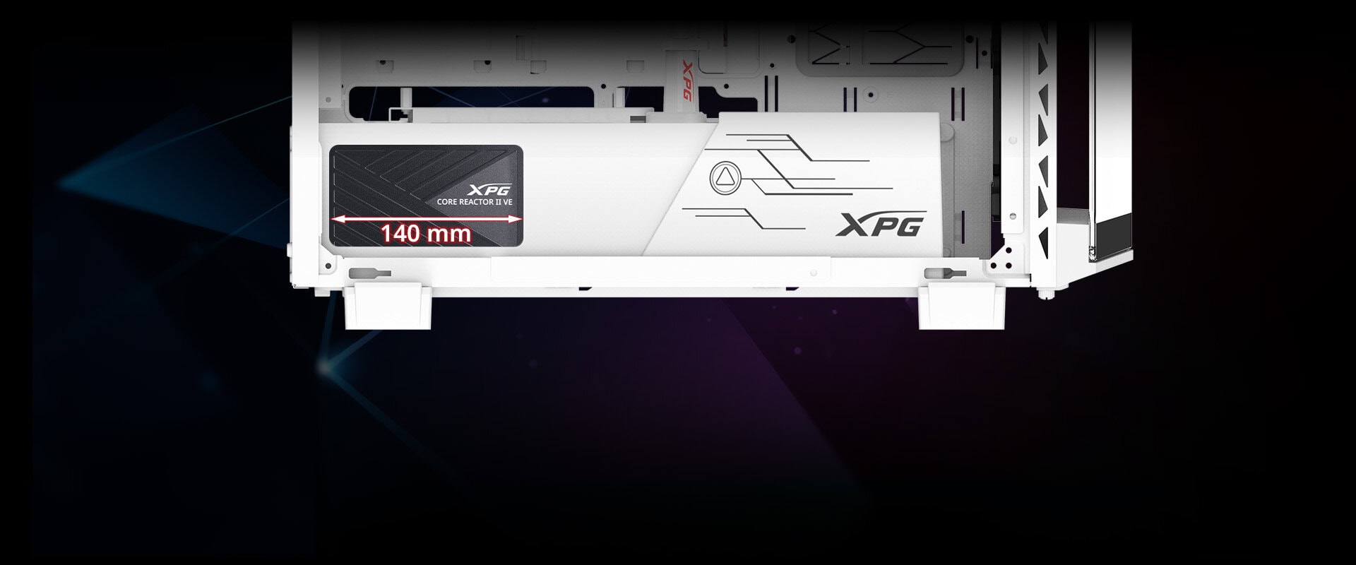 Xpg Core Reactor Ii Ve 750w 80+ Gold Full Modüler 120mm Fanlı Güç Kaynağı (corereactoriive750g Bkceu) H8