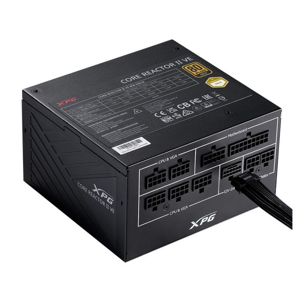 Xpg Core Reactor Ii Ve 850w 80 Gold Full Moduler 120mm Fanli Guc Kaynagi Corereactoriive850g Bkceu 6