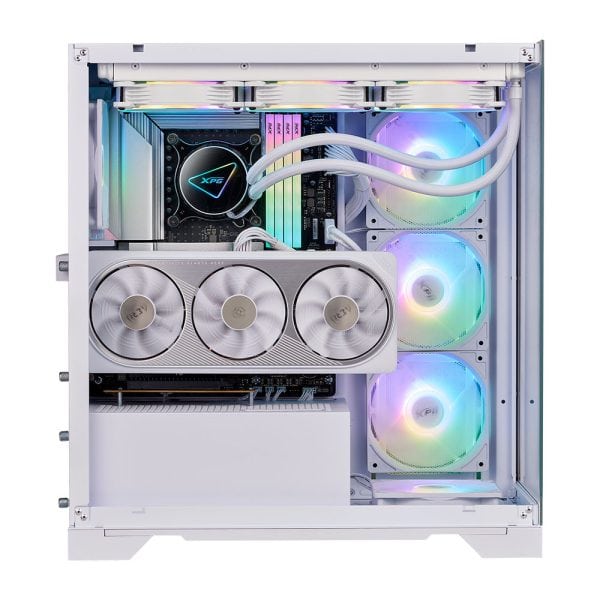 Xpg Invader X Argb Temperli Cam Usb 3 2 Mid Tower Beyaz Gaming Kasa 3