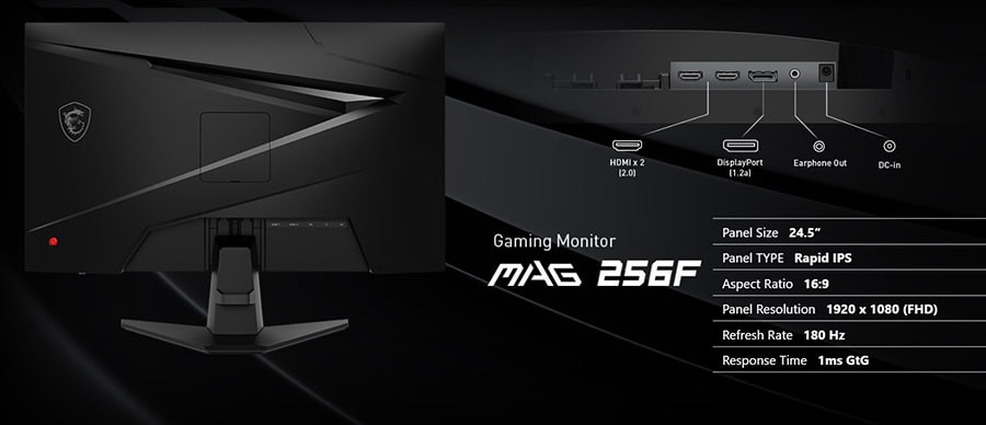 MSI MAG 256F Monitör H15