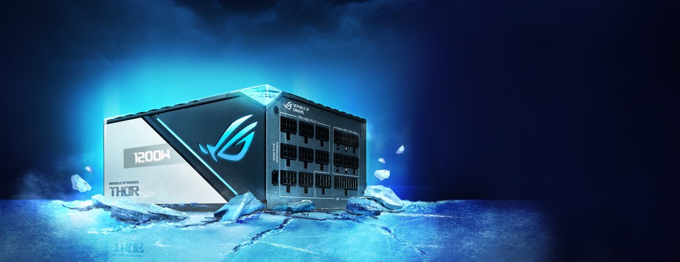 ROG-THOR-1200P2-GAMING ASUS ROG THOR P2 1200W 80+ Platinum PSU yh2