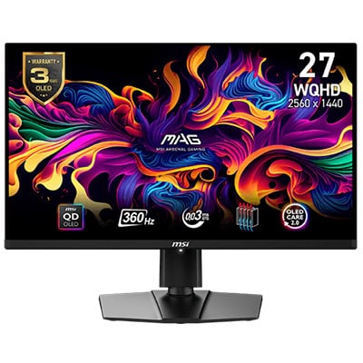 MSI MAG 271QPX QD-OLED Monitör yh1