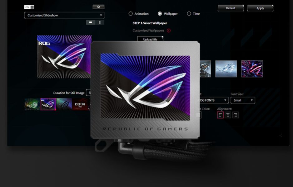 ROG RYUJIN III 360 ARGB ASUS Rog Ryujin III 360 ARGB Sıvı Soğutucu yh6
