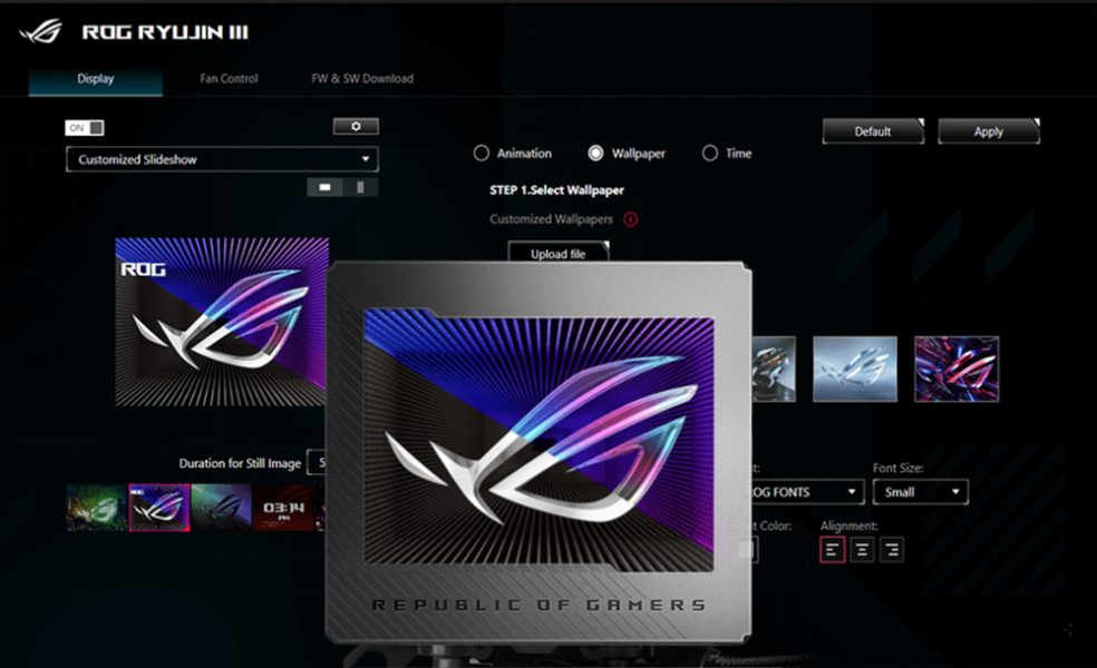 ROG RYUJIN III 360 ASUS ROG Ryujin III 360 Sıvı Soğutucu yh6