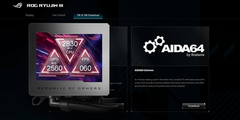 ROG RYUJIN III 360 ARGB ASUS Rog Ryujin III 360 ARGB Sıvı Soğutucu yh10