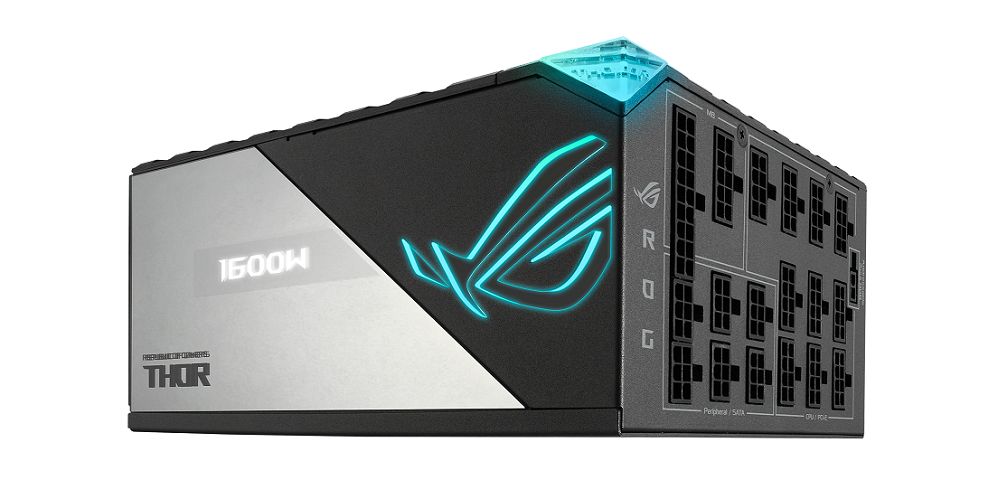 ROG-THOR-1600T-GAMING ASUS ROG STRIX THOR 1600T 80+ Titanium ARGB PSU yh10