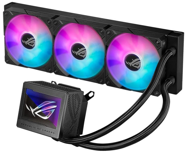 ROG RYUJIN III 360 ARGB ASUS Rog Ryujin III 360 ARGB Sıvı Soğutucu yh1