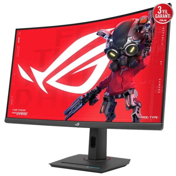 Yüksek çözünürlüklü Asus ROG oyun monitörü, şık tasarım ve gelişmiş görsel performans ile üstün oyun deneyimi için ideal. 3 yıllık garanti ile güvenilir ve dayanıklı.