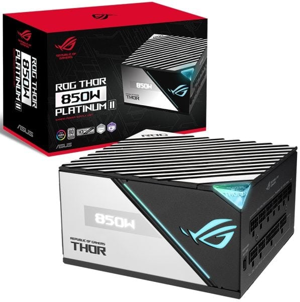 ASUS ROG THOR 850P2 80+ Platinum ARGB PSU yh1