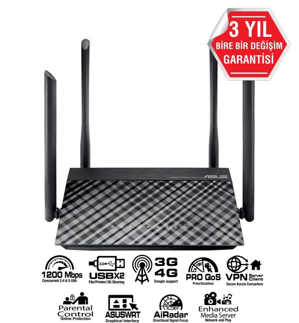 Asus Rt Ac1200 Wifi 5 Router 3