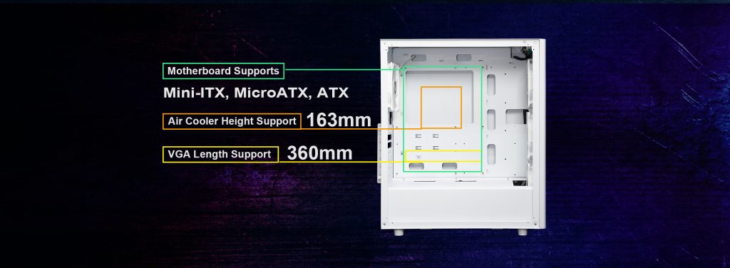 Bitfenix Grafi Mesh Se Kasa H2