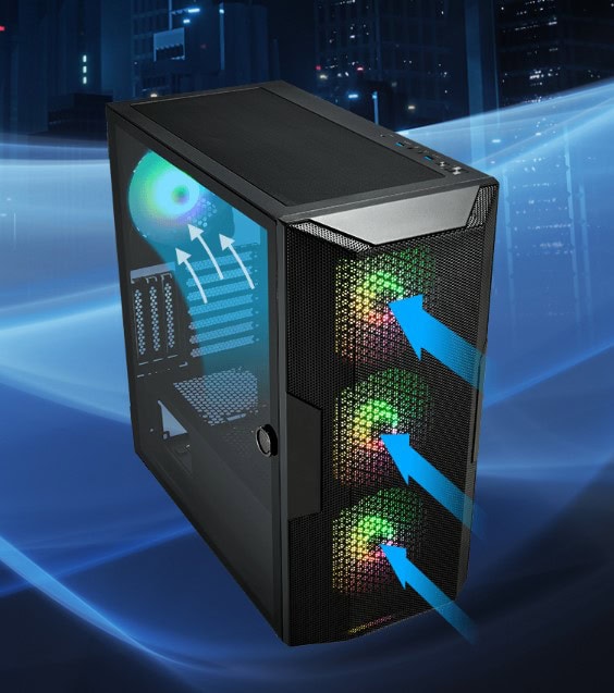 Fsp Cut592 Gaming Kasa H3