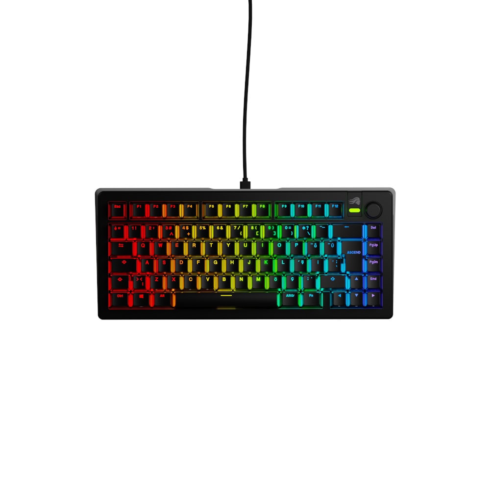 Glorious Gmmk3 Mekanik Moduler Turkce Siyah Gaming Klavyesi V1